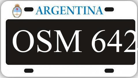 Patente OSM642