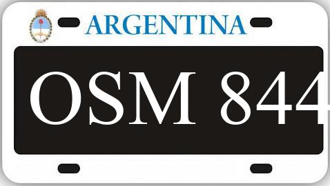 Patente OSM844
