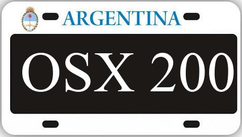 Patente OSX200