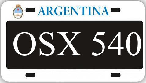 Patente OSX540