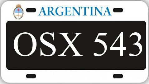 Patente OSX543