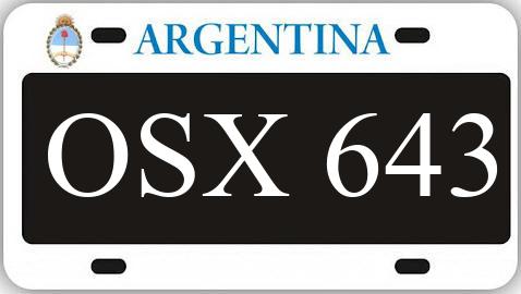 Patente OSX643