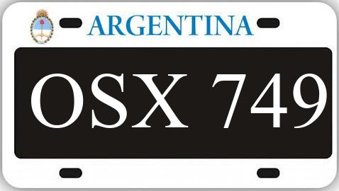 Patente OSX749