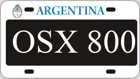 Patente OSX800