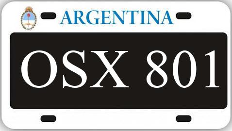Patente OSX801