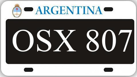 Patente OSX807