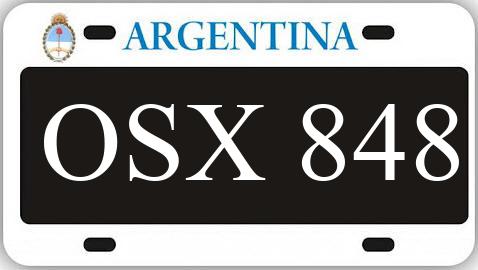 Patente OSX848