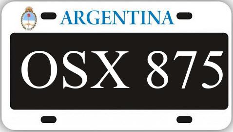 Patente OSX875
