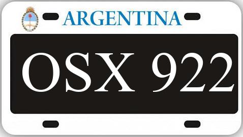 Patente OSX922