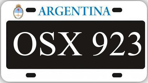 Patente OSX923
