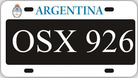 Patente OSX926