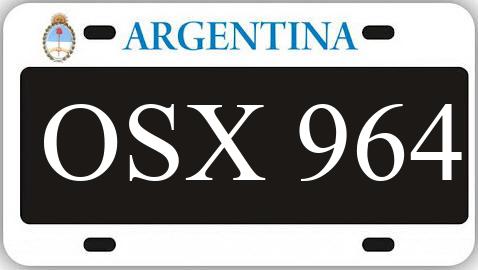 Patente OSX964