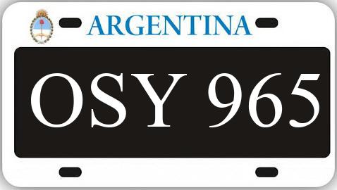 Patente OSY965