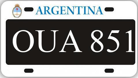 Patente OUA851
