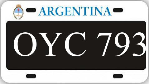 Patente OYC793