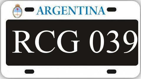 Patente RCG039