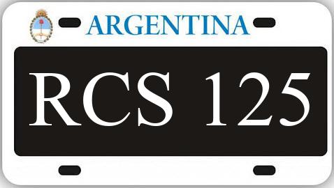 Patente RCS125