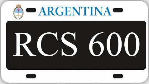 Patente RCS600