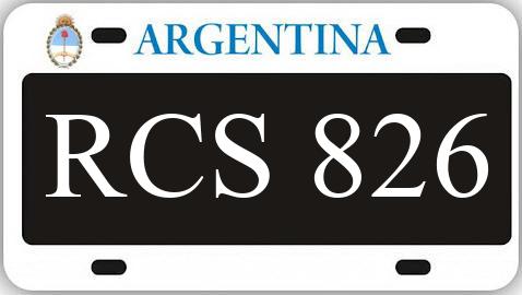 Patente RCS826