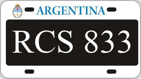 Patente RCS833