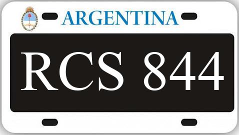 Patente RCS844