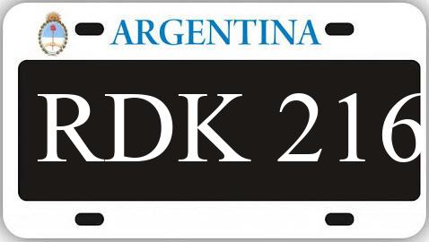 Patente RDK216