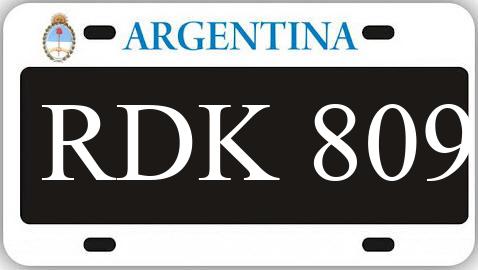 Patente RDK809