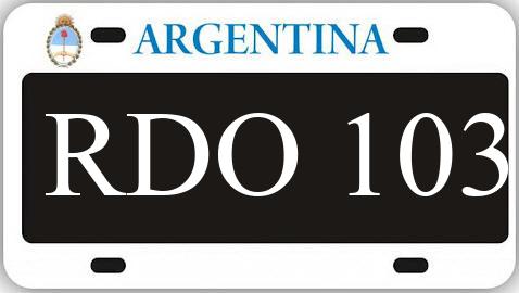 Patente RDO103
