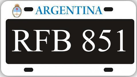 Patente RFB851