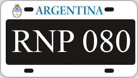 Patente RNP080