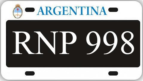 Patente RNP998