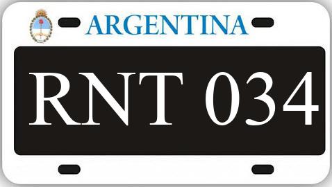 Patente RNT034
