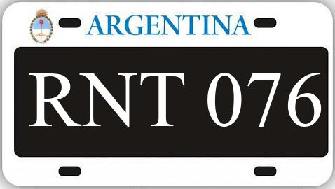 Patente RNT076