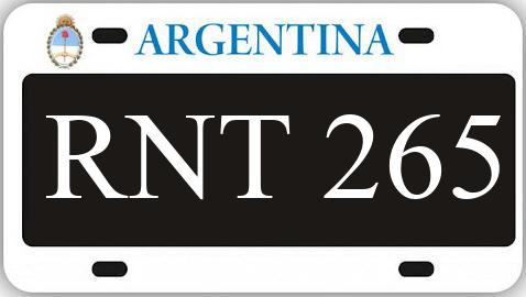 Patente RNT265