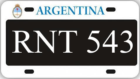 Patente RNT543