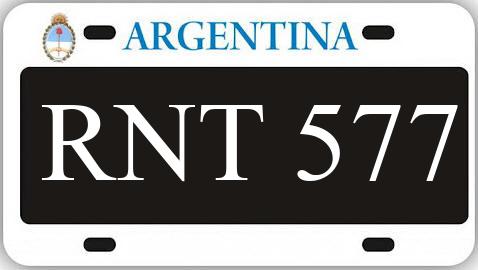 Patente RNT577