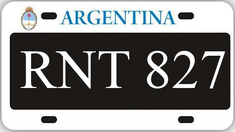 Patente RNT827