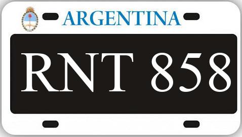 Patente RNT858