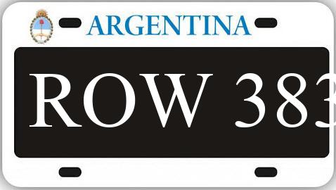 Patente ROW383