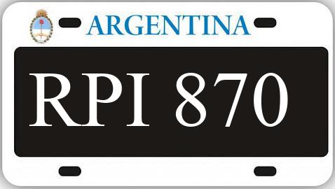 Patente RPI870