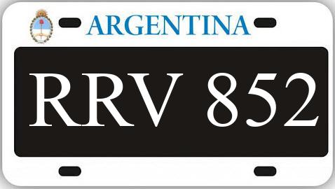 Patente RRV852