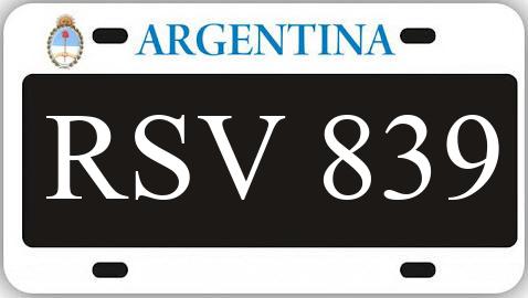 Patente RSV839
