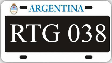 Patente RTG038