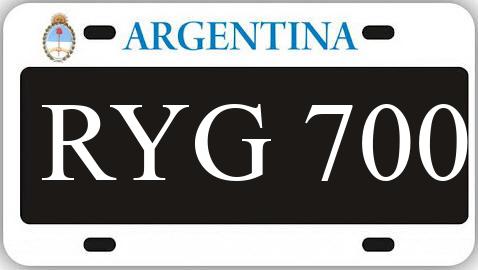 Patente RYG700