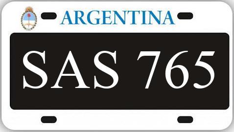 Patente SAS765