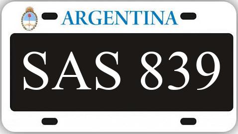 Patente SAS839