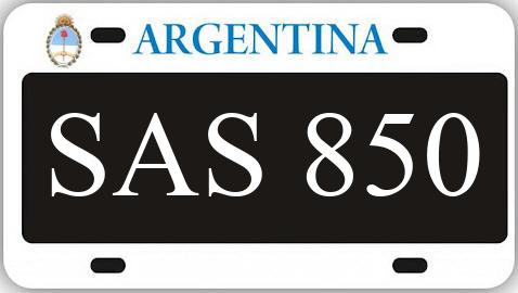 Patente SAS850