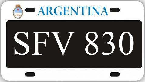Patente SFV830