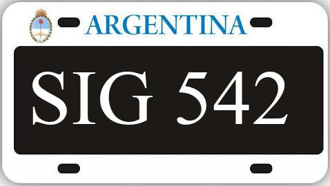 Patente SIG542