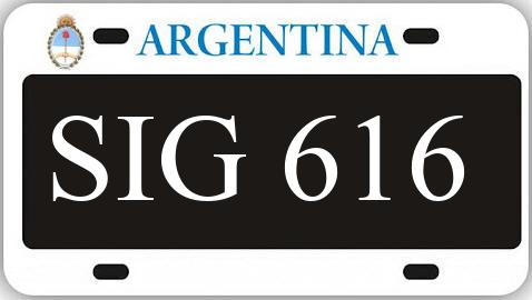 Patente SIG616
